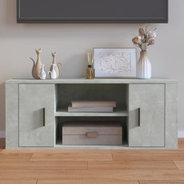 VidaXL Szafka pod TV, szarość betonu, 100x35x40 cm