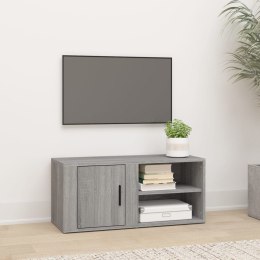 VidaXL Szafka pod TV, szary dąb sonoma, 80x31,5x36 cm