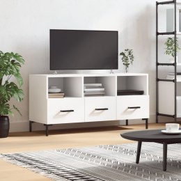 VidaXL Szafka pod TV, biała, 102x36x50 cm, materiał drewnopochodny