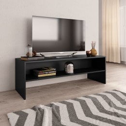 VidaXL Szafka pod TV, czarna, 120x40x40 cm, materiał drewnopochodny