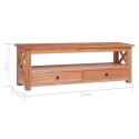 VidaXL Szafka pod TV, 115x30x40 cm, lite drewno mahoniowe