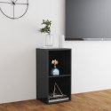 VidaXL Szafka pod TV, wysoki połysk, szara, 72x35x36,5 cm