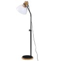 VidaXL Lampa stojąca, 25 W, biała, 30x30x100-150 cm, E27