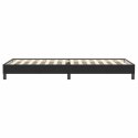 VidaXL Łóżko Box Spring bez materaca Czarne 80x220 cm Aksamit