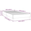 VidaXL Łóżko Box Spring bez materaca Różowe 100x210 cm Aksamit