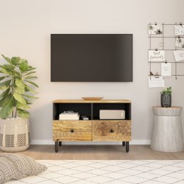 VidaXL Szafka pod telewizor, 70x33x46 cm, lite drewno mango