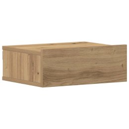 VidaXL Pływająca szafka nocna Artisan Oak 40x32x15 cm Drewno klejone