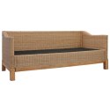 VidaXL 2-częściowy zestaw wypoczynkowy z poduszkami, naturalny rattan