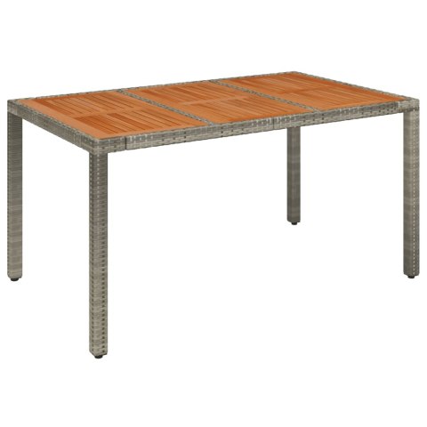 VidaXL 7-cz. zestaw mebli ogrodowych z poduszkami, szary, rattan PE VidaXL 7-cz. zestaw mebli ogrodowych z poduszkami, szary, rattan PE