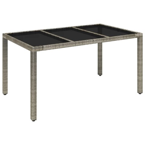 VidaXL 7-cz. zestaw mebli ogrodowych z poduszkami, szary, rattan PE VidaXL 7-cz. zestaw mebli ogrodowych z poduszkami, szary, rattan PE