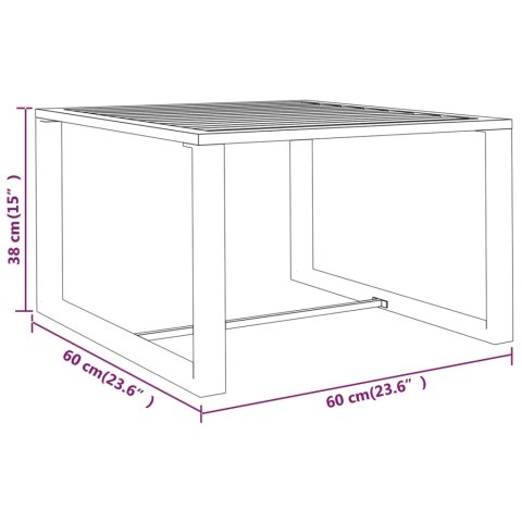 VidaXL 9-cz. zestaw mebli ogrodowych, poduszki, aluminium, antracyt VidaXL 9-cz. zestaw mebli ogrodowych, poduszki, aluminium, antracyt