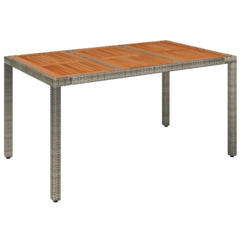 VidaXL 7-cz. zestaw mebli ogrodowych z poduszkami, szary, rattan PE VidaXL 7-cz. zestaw mebli ogrodowych z poduszkami, szary, rattan PE