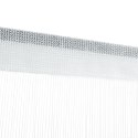 VidaXL Zasłony sznurkowe, 2 sztuki, 100 x 250 cm, białe