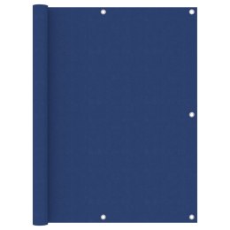 VidaXL Parawan balkonowy, niebieski, 120x500 cm, tkanina Oxford