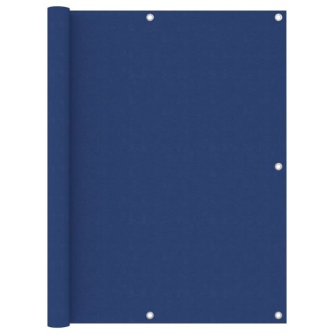 VidaXL Parawan balkonowy, niebieski, 120x600 cm, tkanina Oxford