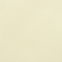 VidaXL Prostokątny żagiel ogrodowy, tkanina Oxford, 3,5x4,5 m, kremowy