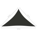 VidaXL Żagiel ogrodowy, tkanina Oxford, trójkątny, 2,5x2,5x3,5 m