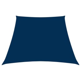 VidaXL Trapezowy żagiel ogrodowy, tkanina Oxford, 2/4x3 m, niebieski