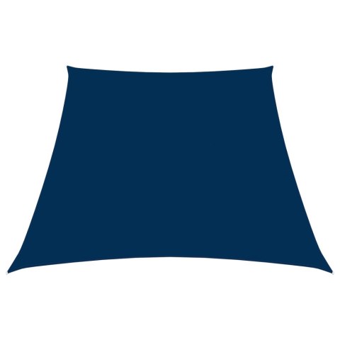 VidaXL Trapezowy żagiel ogrodowy, tkanina Oxford, 3/5x4 m, niebieski