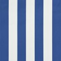 VidaXL Markiza bistro, 350 x 120 cm, niebiesko-biała