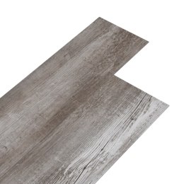 VidaXL Panele podłogowe PVC, 5,26 m², 2 mm, matowy brąz, bez kleju