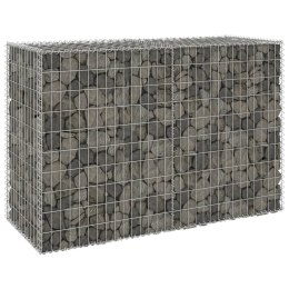 VidaXL Mur gabionowy z pokrywami, stal galwanizowana, 150x60x100 cm