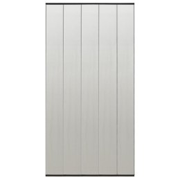 VidaXL Moskitiera na drzwi, 5-panelowa, czarna, 120x240 cm