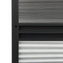 VidaXL Plisowana moskitiera okienna z roletą, aluminium, 80x120 cm