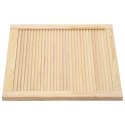 VidaXL Drzwi żaluzjowe do szafki, 39,5x39,4 cm, lite drewno sosnowe