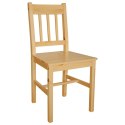 VidaXL Krzesła stołowe, 2 szt., drewno sosnowe