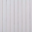 VidaXL Parawan bambusowy, biały, 250 x 165 cm