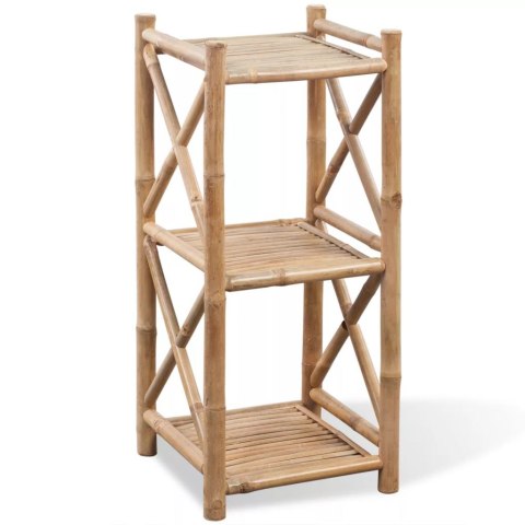 Bambusowa półka z 3 poziomami