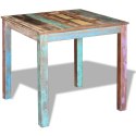 VidaXL Stół do jadalni, lite drewno z recyklingu, 80x82x76 cm