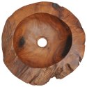 VidaXL Umywalka z drewna tekowego, 45 cm