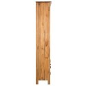 VidaXL Szafka do łazienki, lite drewno sosnowe, 48x32x170 cm