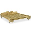 VidaXL Rama łóżka, bambusowa, 180 x 200 cm