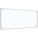 VidaXL Panel ochronny do kuchni, przezroczysty, 90x40 cm, szkło