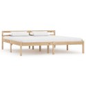VidaXL Rama łóżka, lite drewno sosnowe, 180 x 200 cm