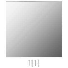 VidaXL Lustra ścienne, 2 szt., 40 x 40 cm, kwadratowe, szklane